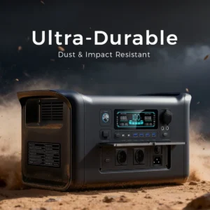 CTOLITY AP1000 AP2000 1800W 2400W Portable Mobile Power Station Solar Generator Lifepo4 Battery Outdoor Camping Energy Storage