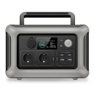 ALLPOWERS Portable Power Station R600, 299Wh LiFeP04 Battery with 2x 600W (1200W Surge) AC Outlets for Outdoor Camping RV Home