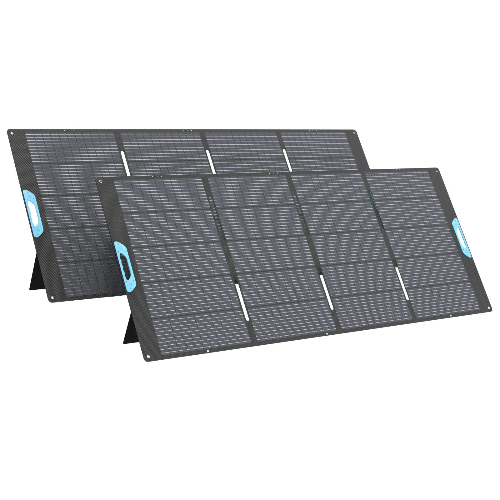 E-POWO Portable Monocrystalline Solar Panel Foldable ETFE Solar Charger Efficiency Waterproof for Power Station Camping Hiking