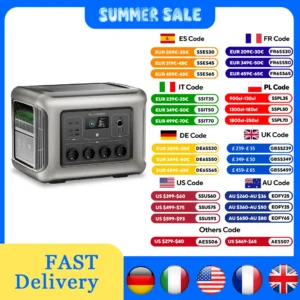 Alternative view of ALLPOWERS R2500 Portable Power Station 1920Wh LiFePO4 Battery 2500W Emergency Household Outdoor Power Supply for RV Travel
