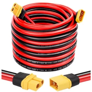 Alternative view of 12AWG XT60 Anti-Spark Solar Cable with PV Connector 5m/10m/15m for LiPo Battery & Solar Power System,solor accessories
